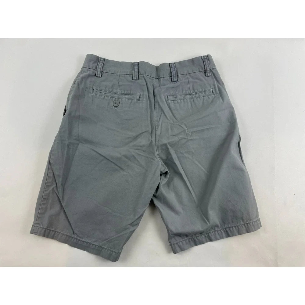 Old Navy Shorts Women's Size 29 Gray Slim Fit Flat Front Outdoor Pockets Casual